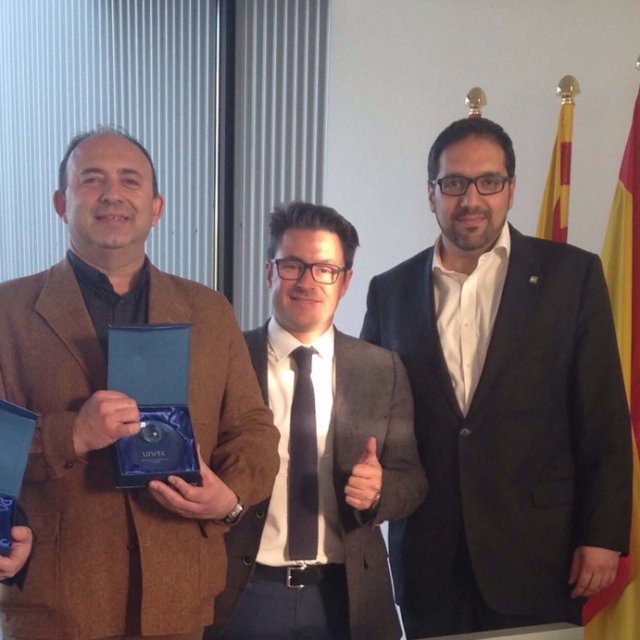 e_media (ahora Uup) recibe el Certificado en ekon 2015 y el Premio a la Excelencia en Marketing en la Conferencia de Partners de Unit4 2016