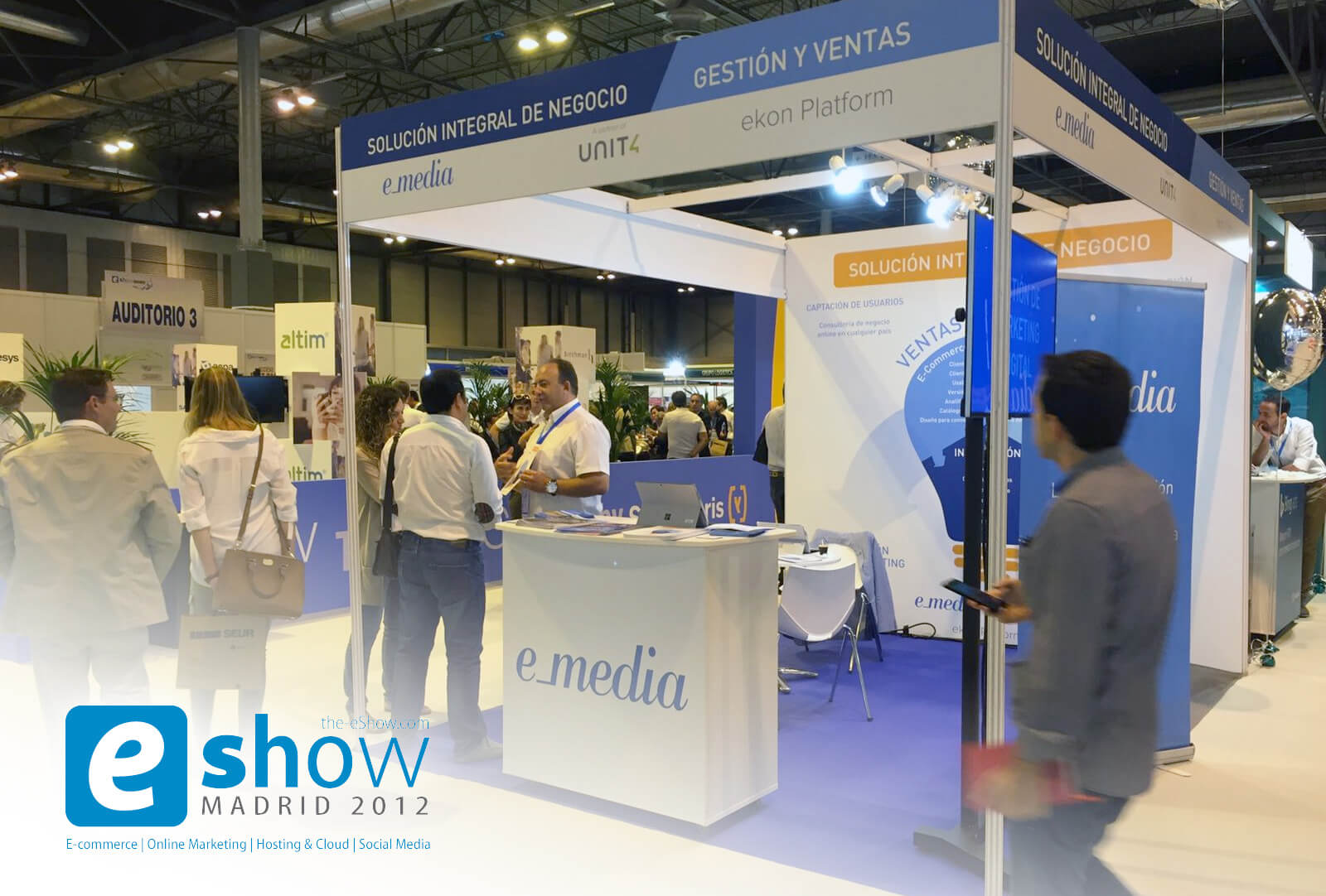 e_media en eShow Madrid 2016