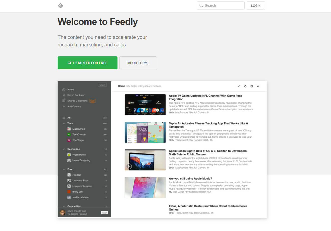 feedly-Uup