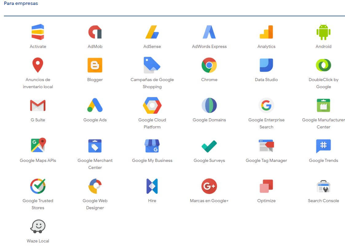 Herramientas De GOOGLE Para EMPRESAS (+50 Apps)