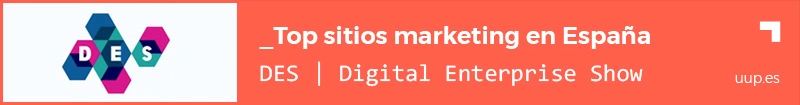 Top sitios de marketing España - DES Digital Enterprise Show