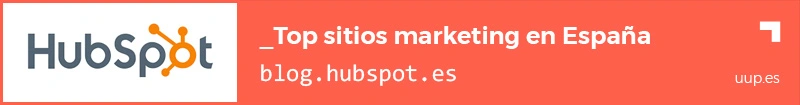 Top sitios de marketing España - HubSpot